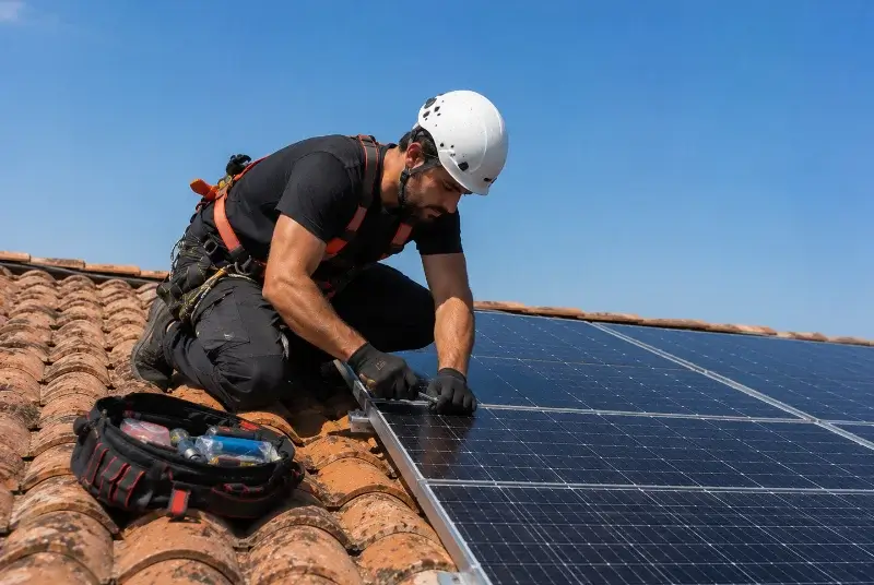Maintenance et monitoring de panneaux solaires à Rouffiac-Tolosan